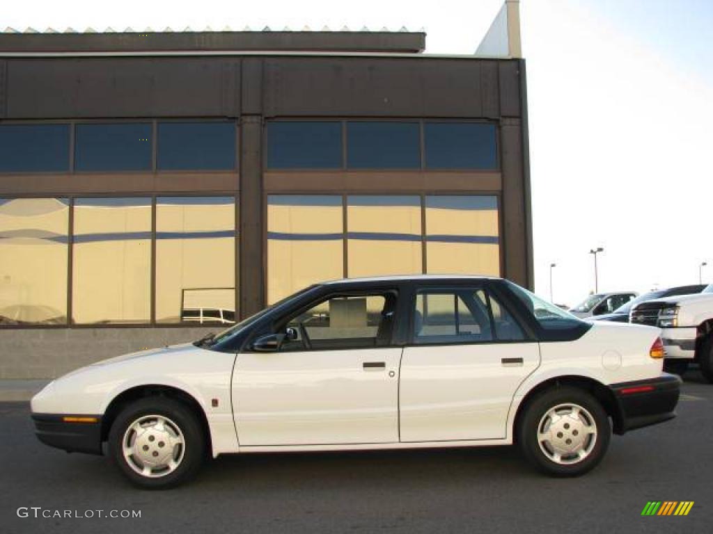 1991 S Series SL1 Sedan - White / Gray photo #1