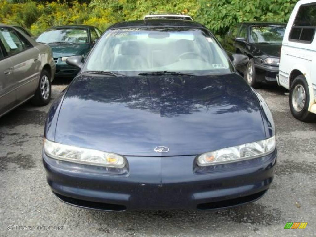 2000 Intrigue GX - Midnight Blue Metallic / Dark Gray photo #5