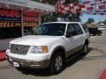 2003 Oxford White Ford Expedition Eddie Bauer 4x4  photo #2