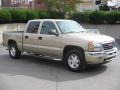 2006 Sand Beige Metallic GMC Sierra 1500 SLE Crew Cab 4x4  photo #8