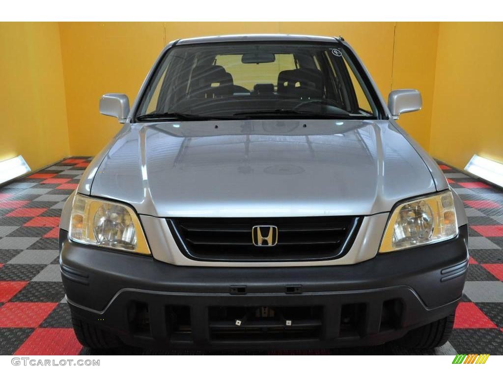 2001 CR-V EX 4WD - Satin Silver Metallic / Dark Gray photo #2