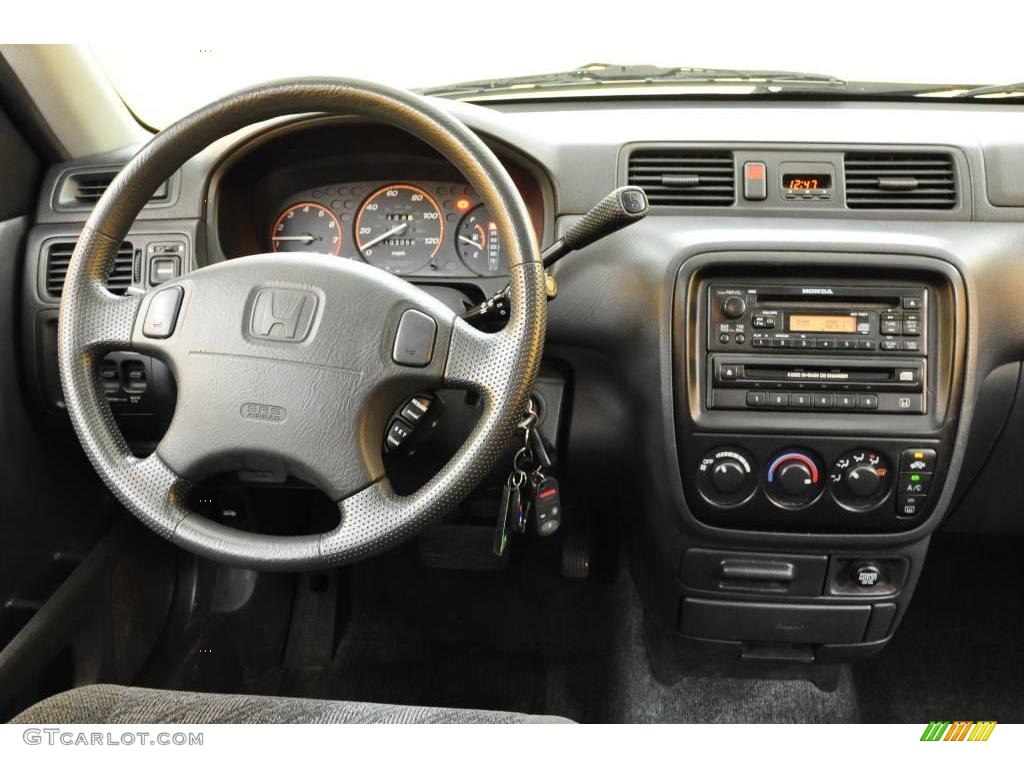 2001 CR-V EX 4WD - Satin Silver Metallic / Dark Gray photo #7