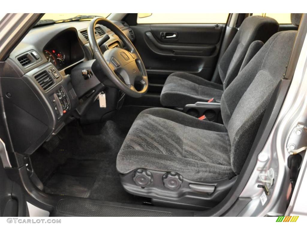 2001 CR-V EX 4WD - Satin Silver Metallic / Dark Gray photo #11