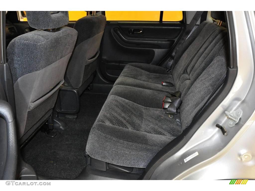 2001 CR-V EX 4WD - Satin Silver Metallic / Dark Gray photo #12
