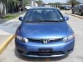 2007 Atomic Blue Metallic Honda Civic LX Coupe  photo #6