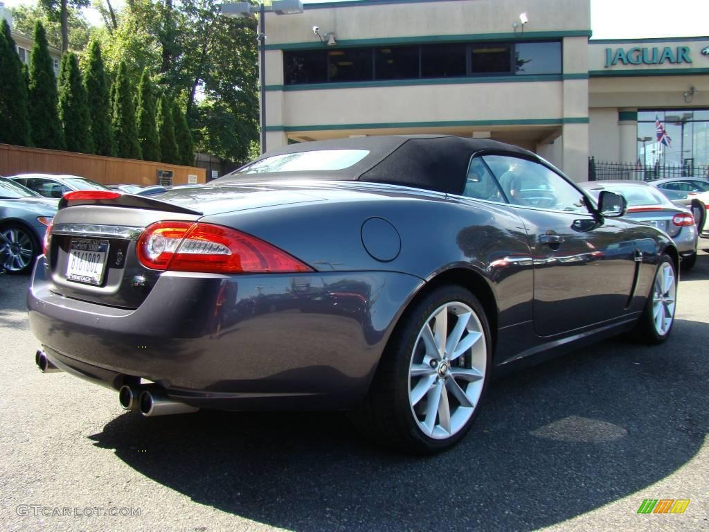 2010 XK XKR Convertible - Pearl Grey Metallic / Warm Charcoal photo #5