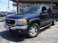 2006 Deep Blue Metallic GMC Sierra 1500 SLT Crew Cab 4x4  photo #1