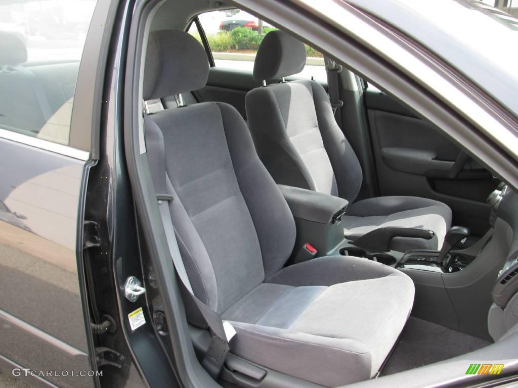 2007 Accord SE Sedan - Graphite Pearl / Gray photo #8