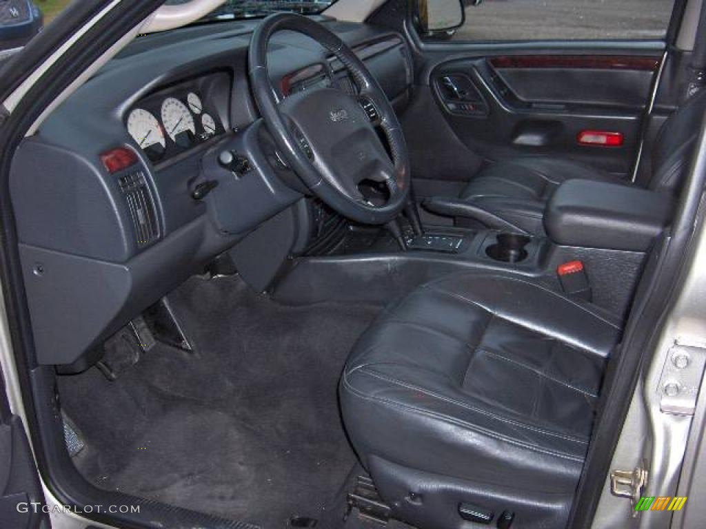 2003 Grand Cherokee Limited 4x4 - Light Pewter Metallic / Dark Slate Gray photo #11