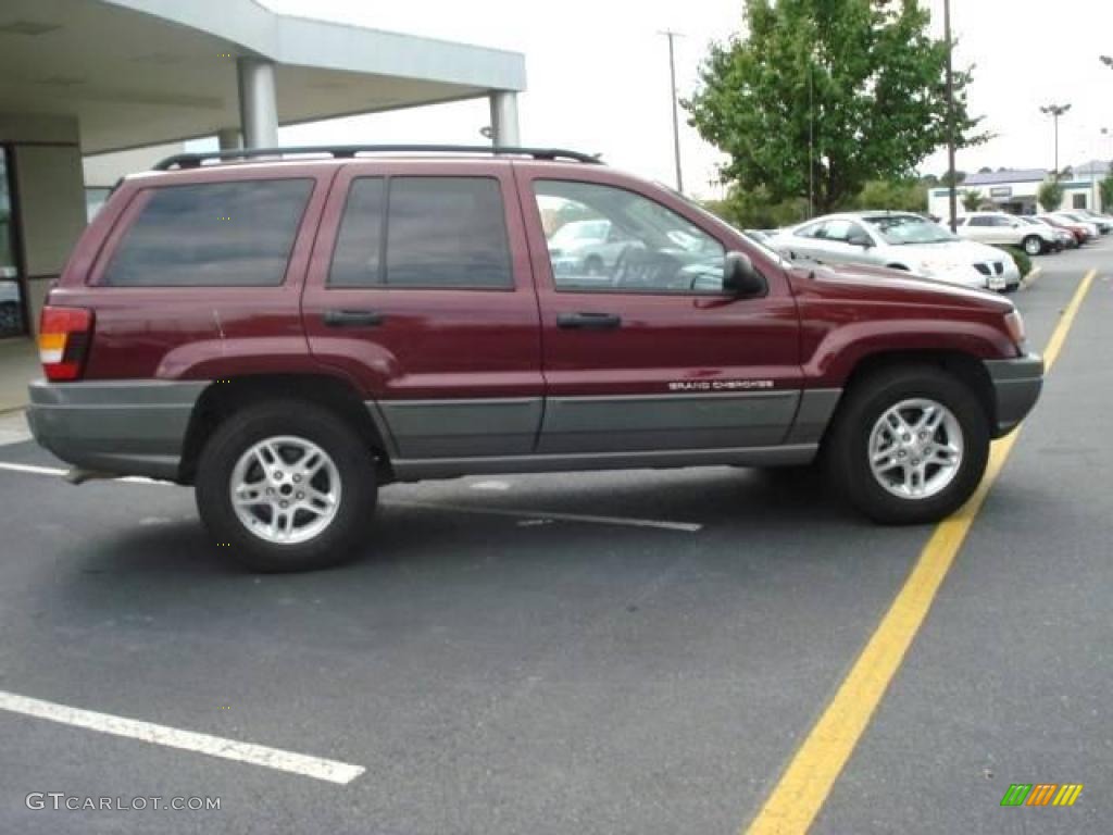 2002 Grand Cherokee Laredo - Dark Garnet Red Pearlcoat / Dark Slate Gray photo #6