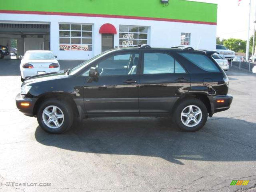 2001 RX 300 AWD - Black Onyx / Black photo #10