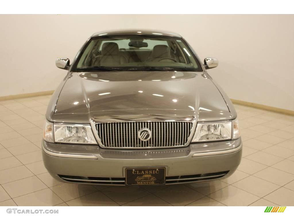 2004 Grand Marquis LS - Spruce Green Metallic / Medium Parchment photo #2