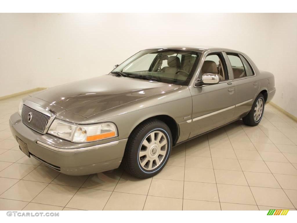 2004 Grand Marquis LS - Spruce Green Metallic / Medium Parchment photo #3