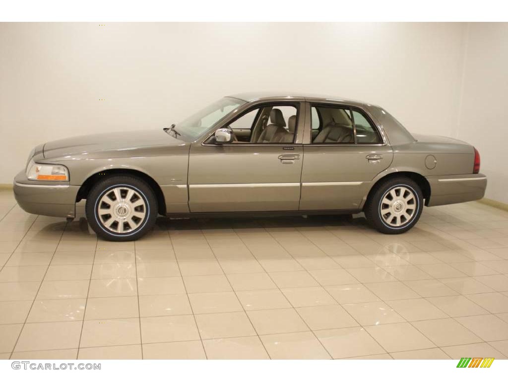 2004 Grand Marquis LS - Spruce Green Metallic / Medium Parchment photo #4