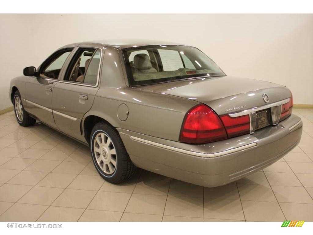 2004 Grand Marquis LS - Spruce Green Metallic / Medium Parchment photo #5