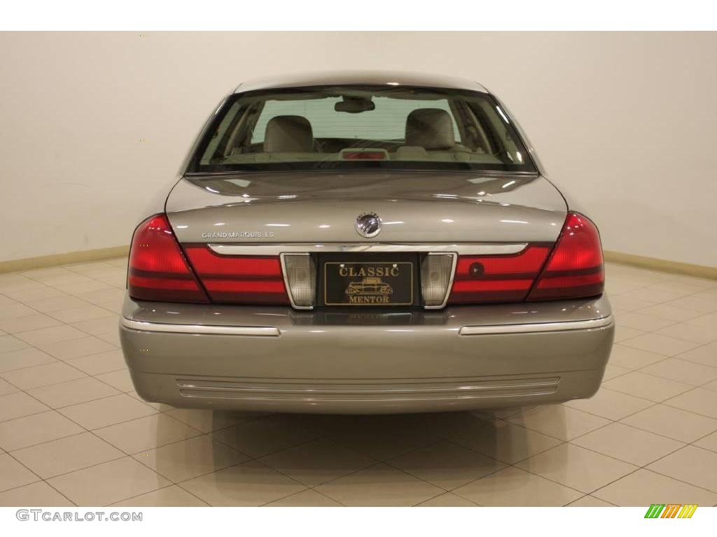 2004 Grand Marquis LS - Spruce Green Metallic / Medium Parchment photo #6