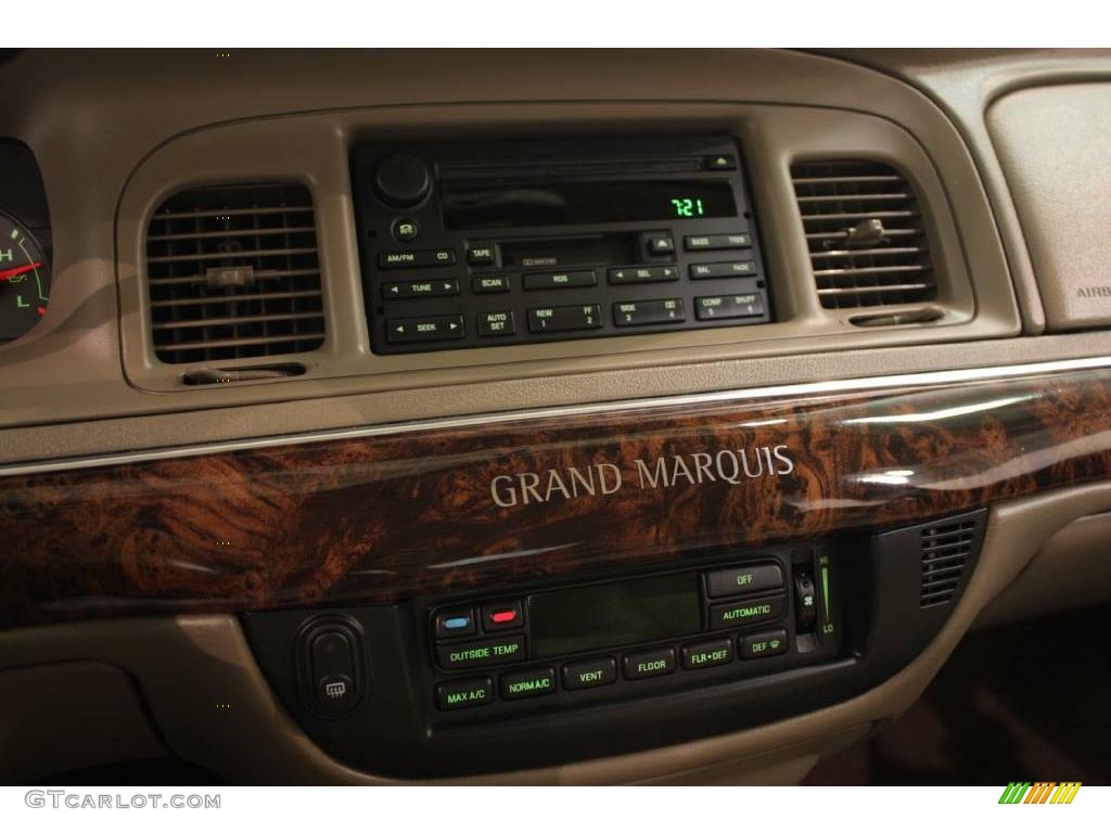 2004 Grand Marquis LS - Spruce Green Metallic / Medium Parchment photo #15