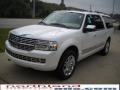 2010 White Platinum Metallic Tri-Coat Lincoln Navigator L 4x4  photo #13