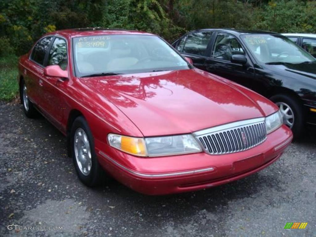 1996 Continental  - Berry Red Pearl / Light Parchment photo #1