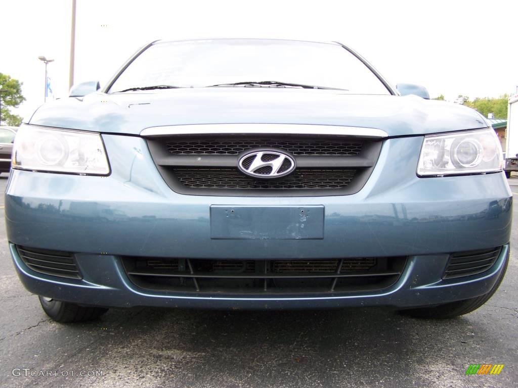 2006 Sonata GL - Aquamarine Pearl / Gray photo #2