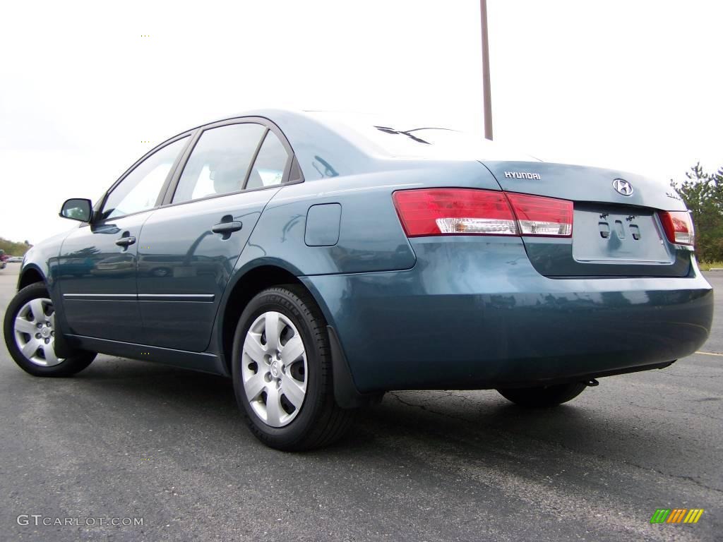 2006 Sonata GL - Aquamarine Pearl / Gray photo #3