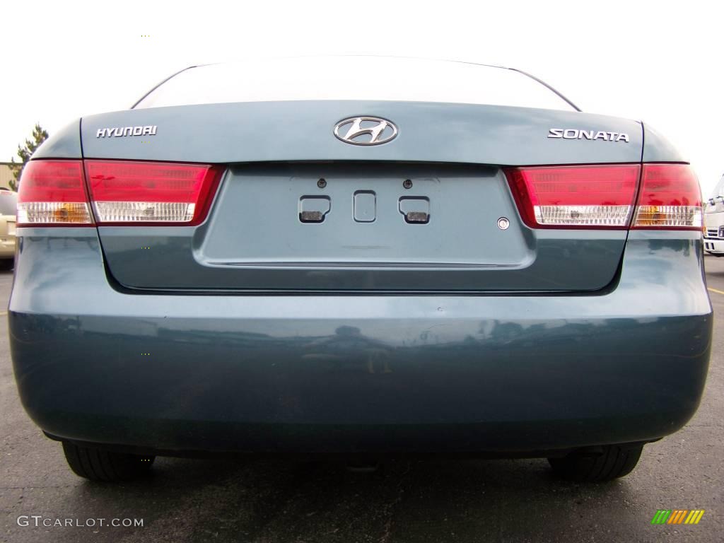 2006 Sonata GL - Aquamarine Pearl / Gray photo #5