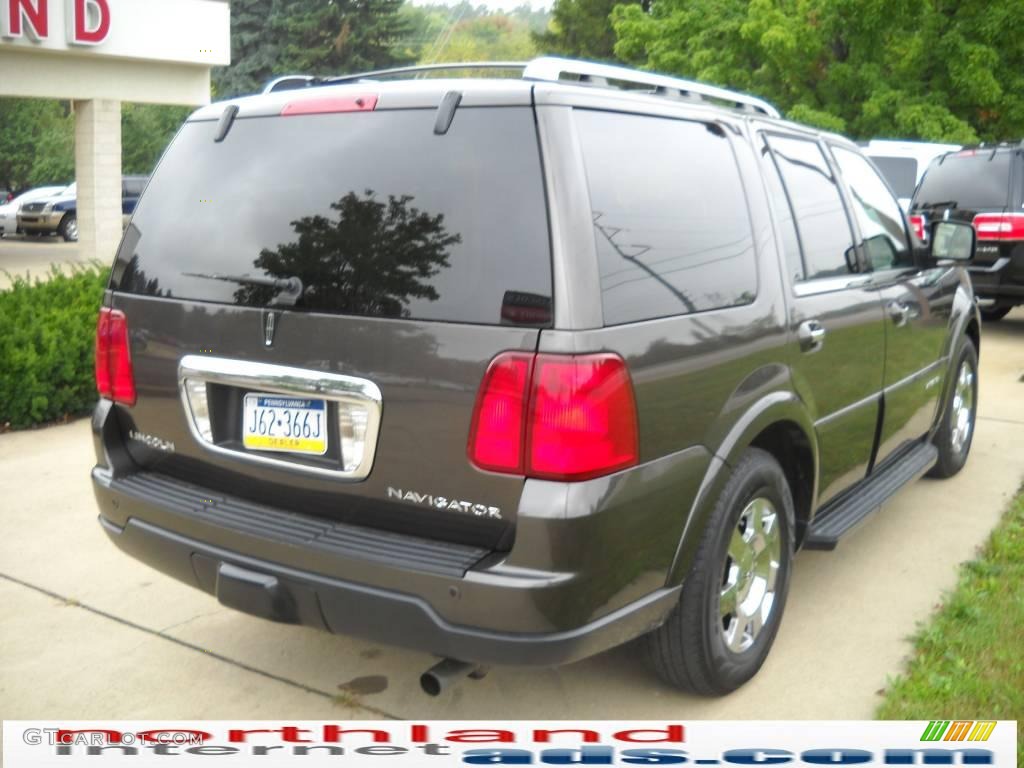 2006 Navigator Luxury 4x4 - Charcoal Beige Metallic / Camel photo #2