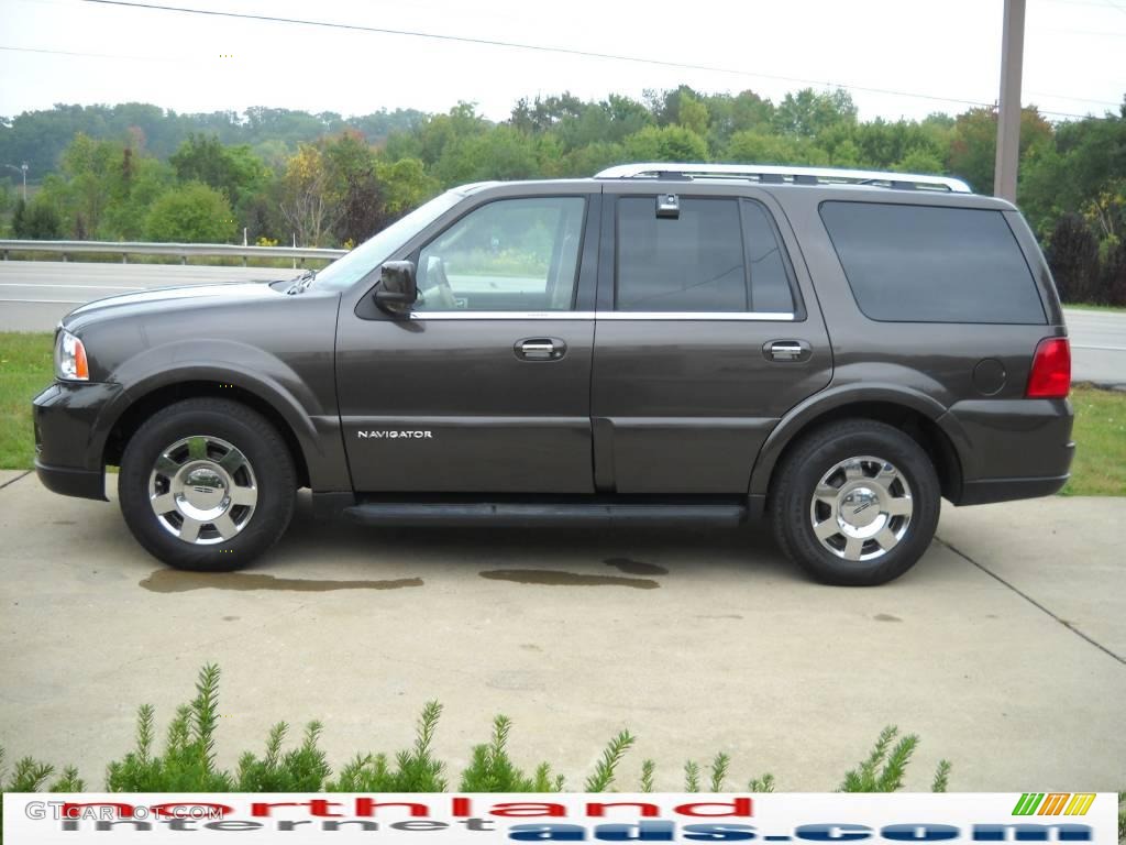 2006 Navigator Luxury 4x4 - Charcoal Beige Metallic / Camel photo #5