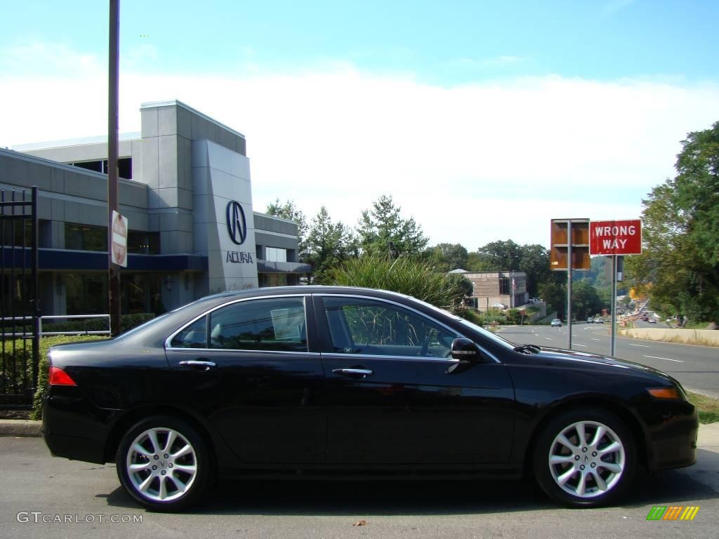 2006 TSX Sedan - Nighthawk Black Pearl / Ebony Black photo #3