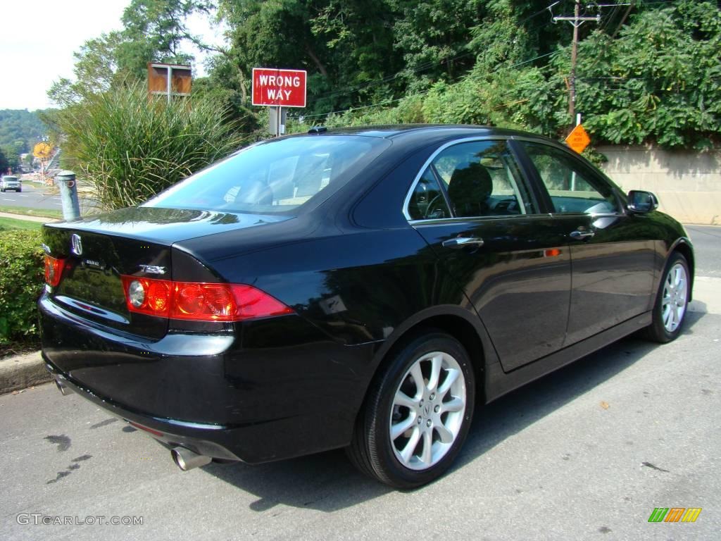 2006 TSX Sedan - Nighthawk Black Pearl / Ebony Black photo #4