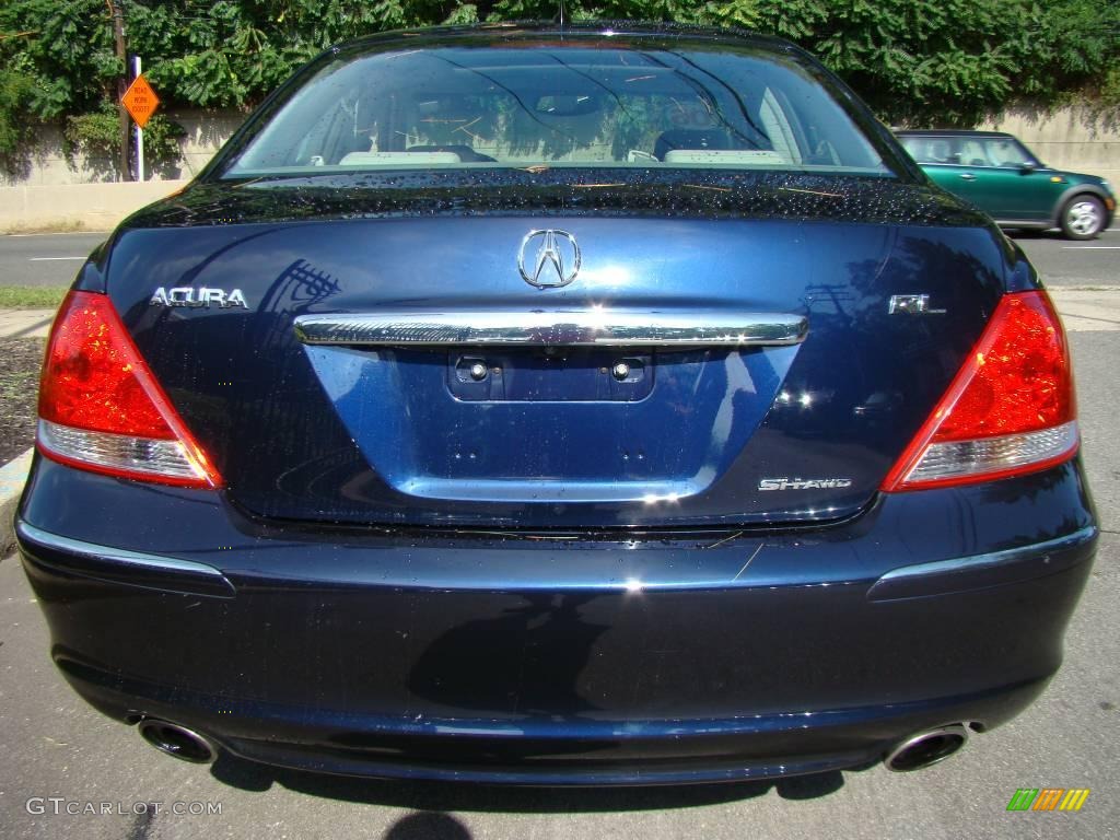 Opulent Blue Pearl 2006 Acura RL 3.5 AWD Sedan Exterior Photo #18606673