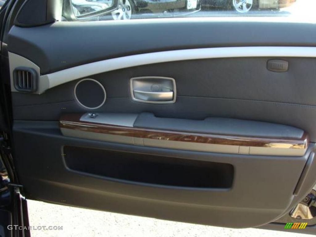 2006 7 Series 750Li Sedan - Jet Black / Black/Black photo #21