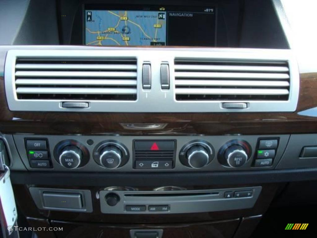 2007 7 Series 750i Sedan - Jet Black / Black photo #15