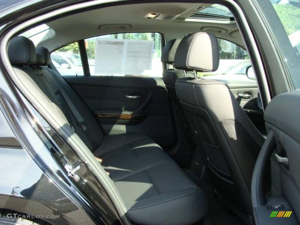 2009 3 Series 328i Sedan - Black Sapphire Metallic / Black photo #20