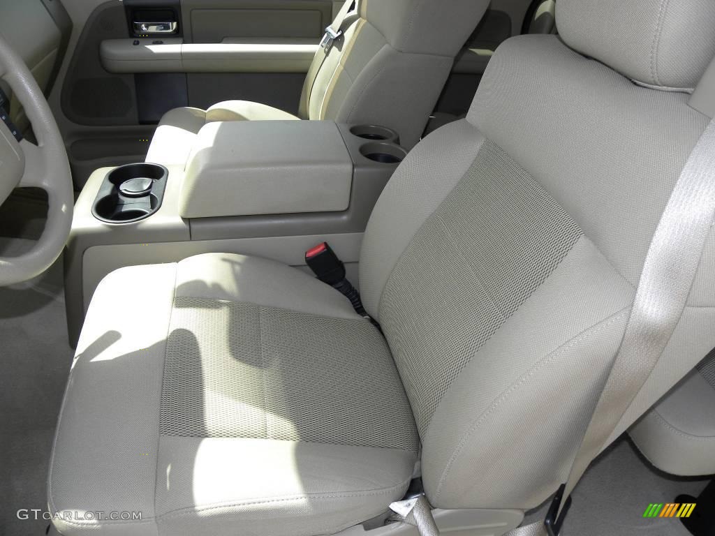 2006 F150 XLT SuperCab - Medium Wedgewood Blue Metallic / Tan photo #4
