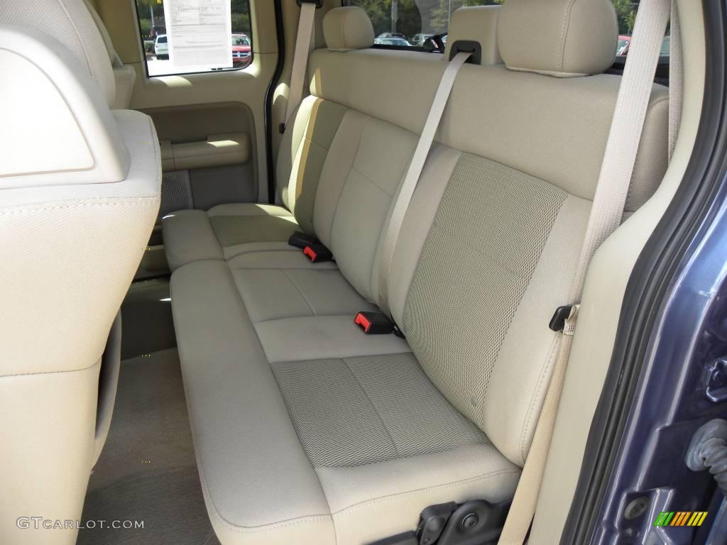 2006 F150 XLT SuperCab - Medium Wedgewood Blue Metallic / Tan photo #6