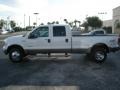 2006 Oxford White Ford F350 Super Duty Lariat FX4 Crew Cab 4x4 Dually  photo #2