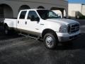 Oxford White - F350 Super Duty Lariat FX4 Crew Cab 4x4 Dually Photo No. 7