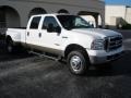 2006 Oxford White Ford F350 Super Duty Lariat FX4 Crew Cab 4x4 Dually  photo #7