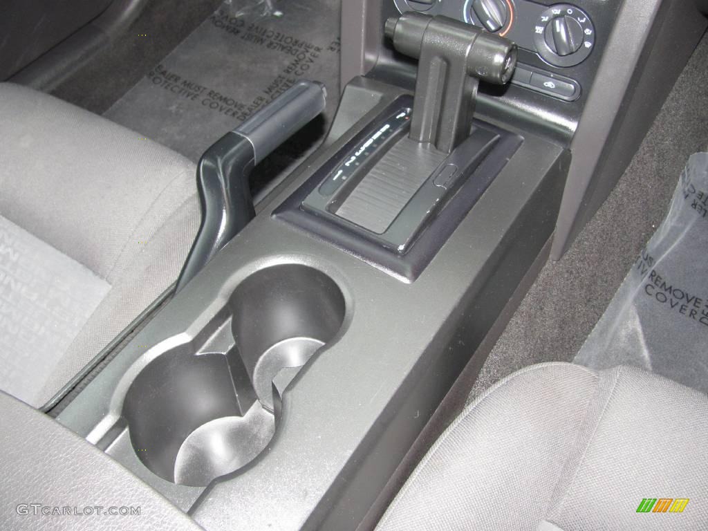 2007 Mustang V6 Deluxe Convertible - Satin Silver Metallic / Dark Charcoal photo #15