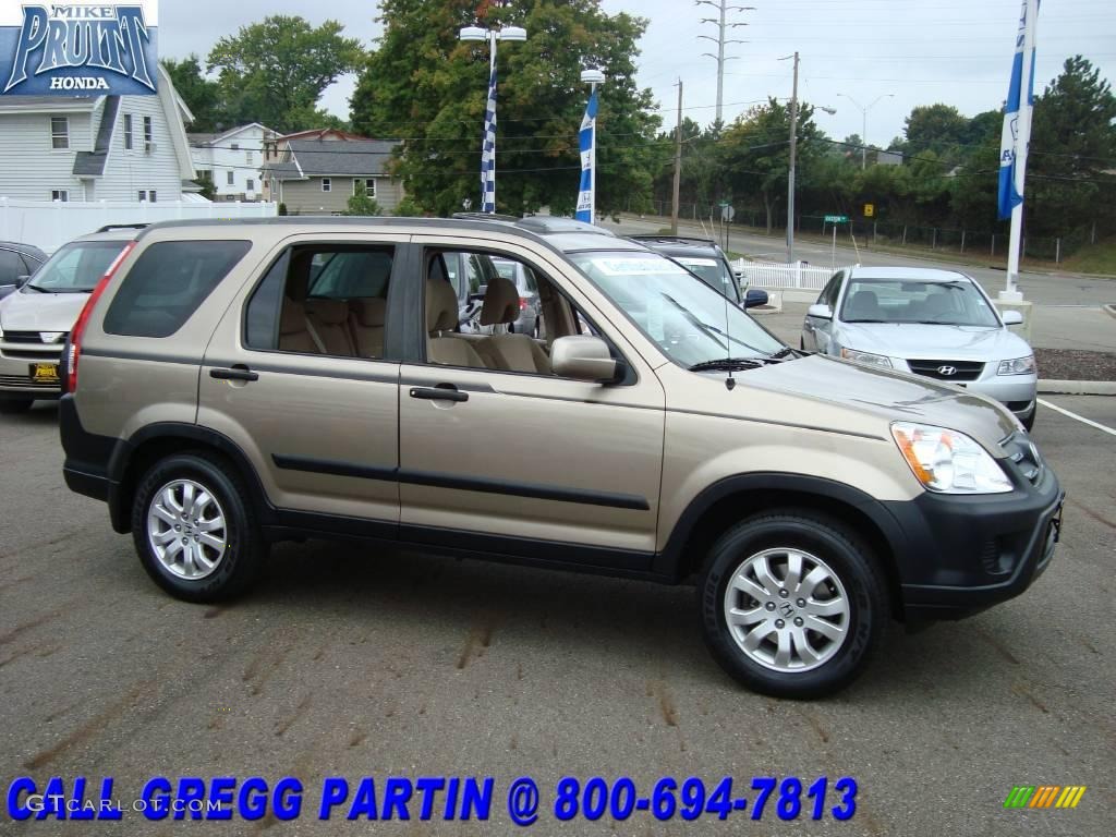 2006 CR-V EX 4WD - Sahara Sand Metallic / Ivory photo #6