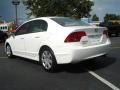 2007 Taffeta White Honda Civic LX Sedan  photo #4