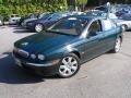 2004 British Racing Green Jaguar X-Type 3.0  photo #1