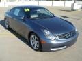 2006 Lakeshore Slate Blue Metallic Infiniti G 35 Coupe  photo #1