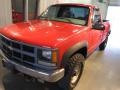 Victory Red - C/K 2500 K2500 Cheyenne Regular Cab 4x4 Photo No. 2