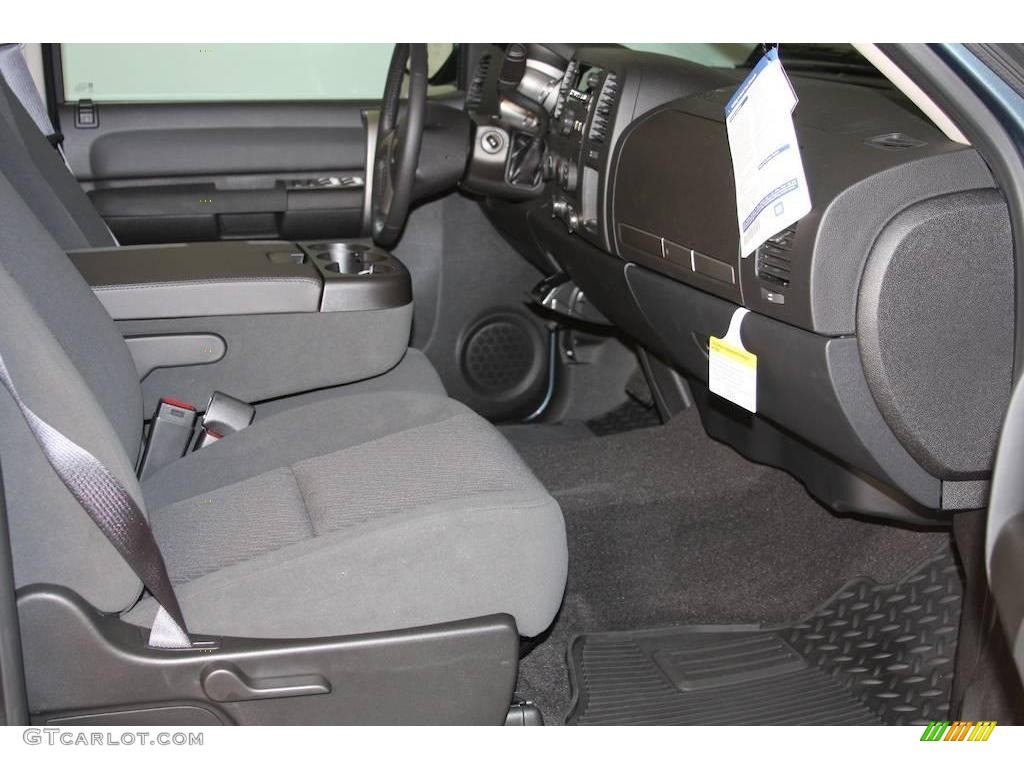 2009 Silverado 1500 LT Crew Cab 4x4 - Blue Granite Metallic / Ebony photo #4