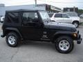 2005 Black Jeep Wrangler X 4x4  photo #5