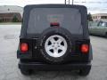 2005 Black Jeep Wrangler X 4x4  photo #7