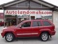 2005 Inferno Red Crystal Pearl Jeep Grand Cherokee Limited 4x4  photo #1