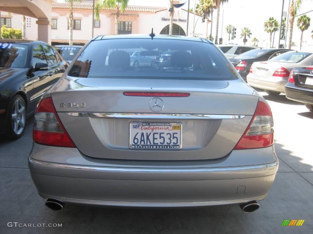 2008 E 350 Sedan - Pewter Metallic / Cashmere photo #4